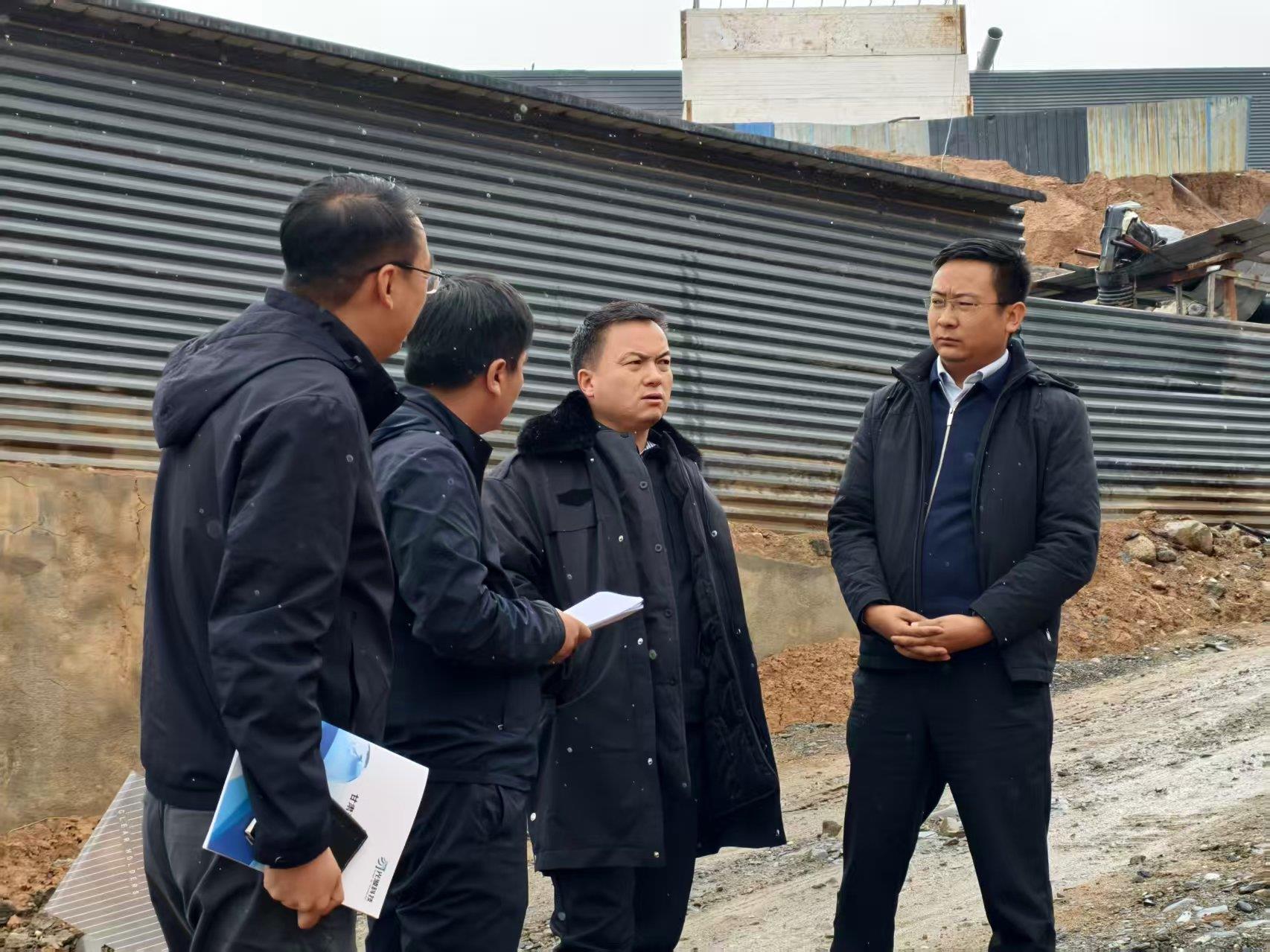韩明福督导生态环保设施运行情况