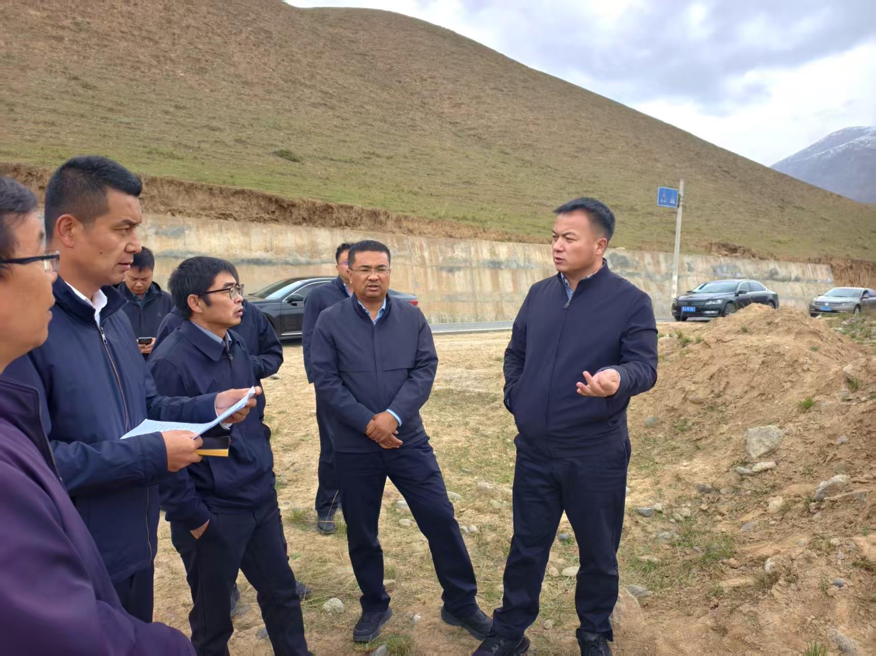 韩明福督导调研高标准农田建设问题整改和农村集体“三资”管理工作
