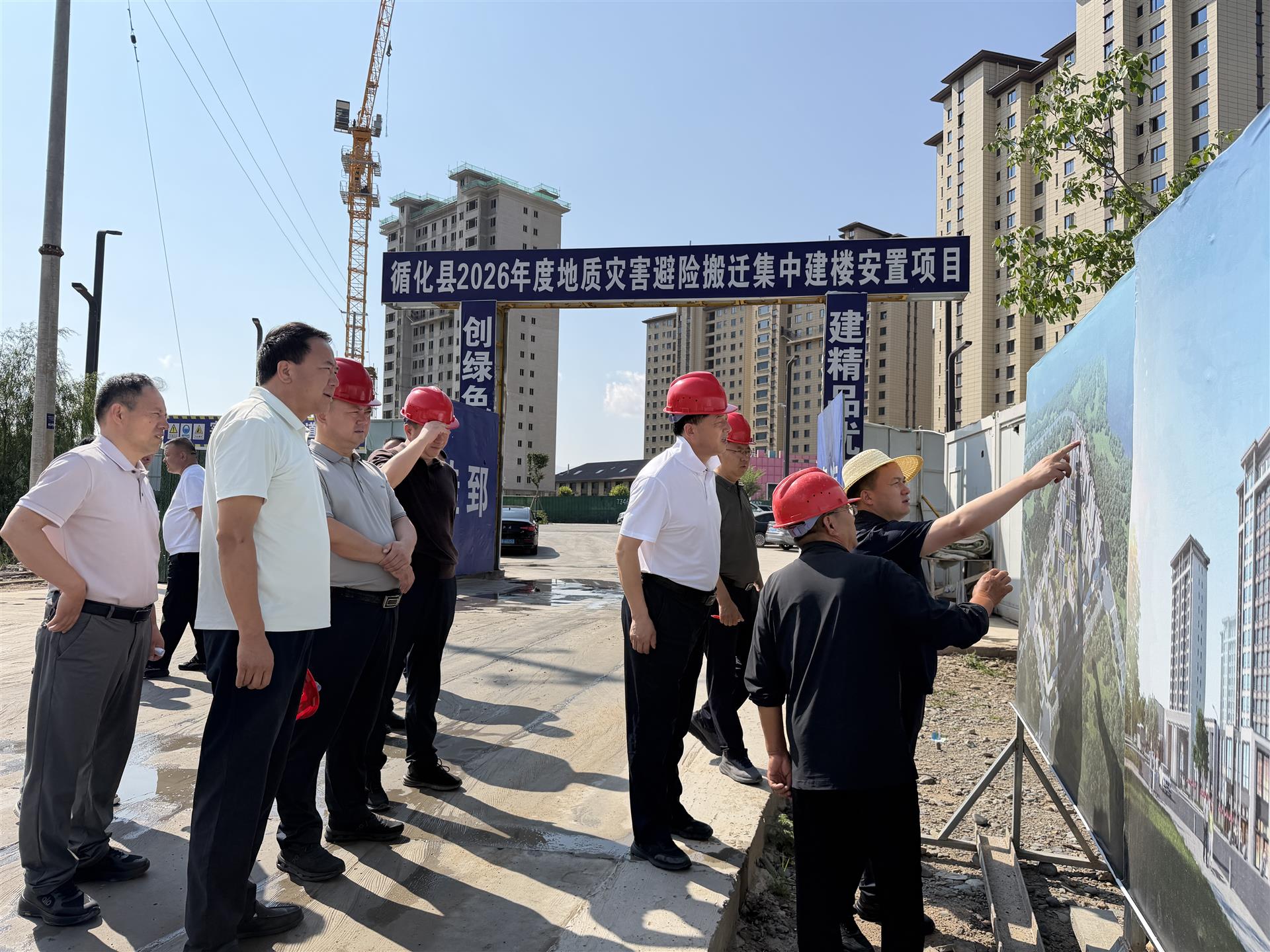 韩明福调研督导全县重点项目推进情况